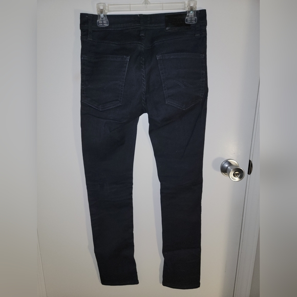 Mens jack and jones black jeans - Picture 2 of 5